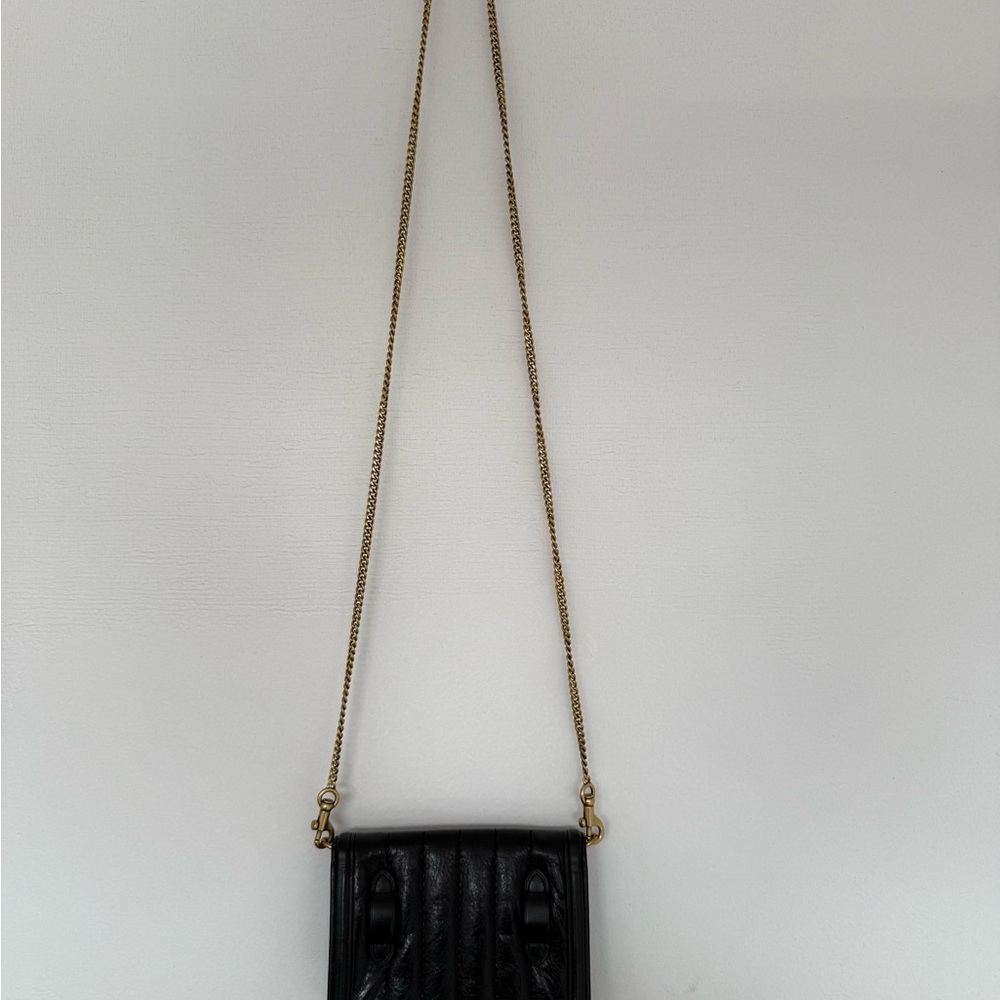 Coach Quilted Hudson Belt Bag,Black Leather - Picture 11 of 11